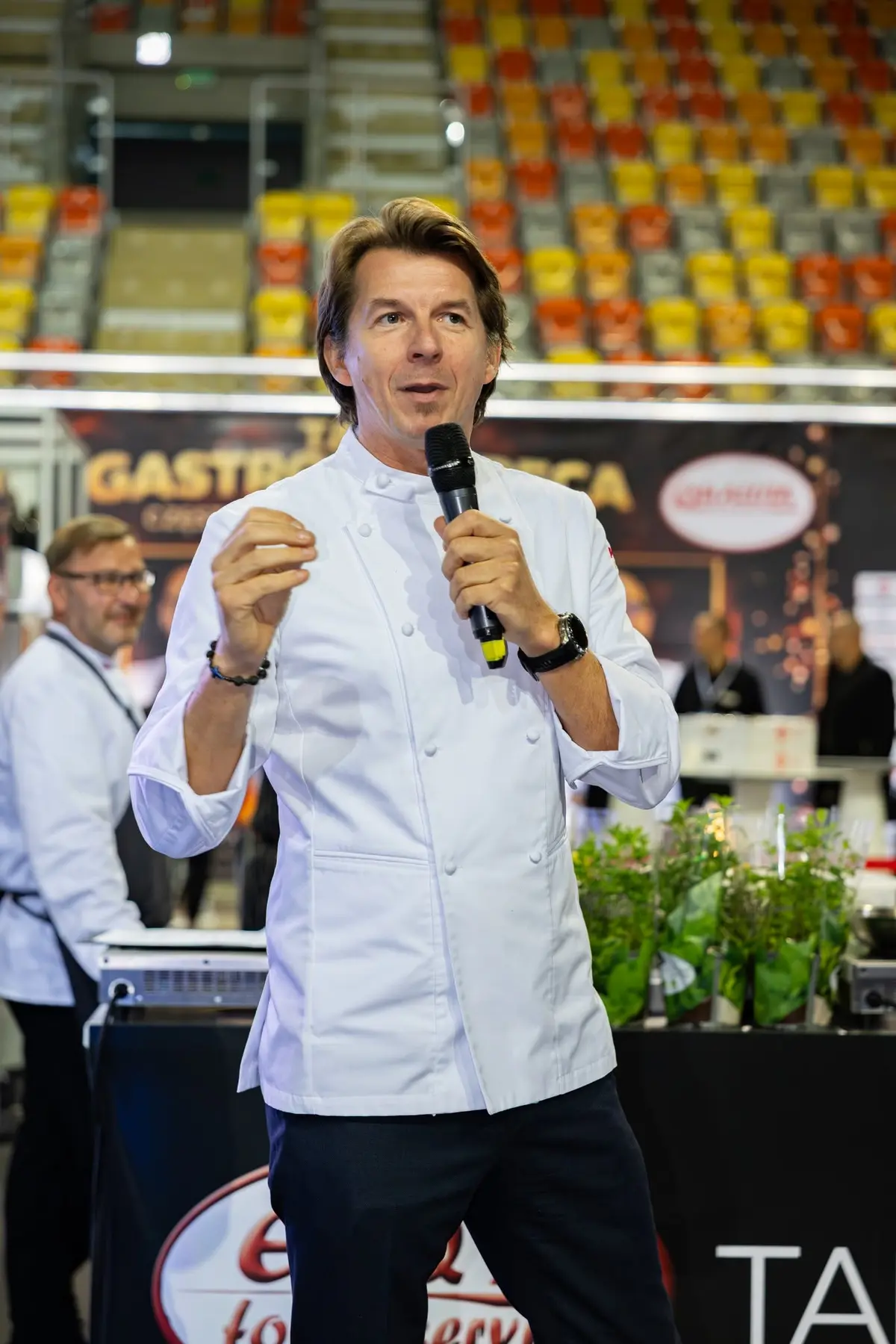 Karol Okrasa podczas Targów GASTRO & HORECA